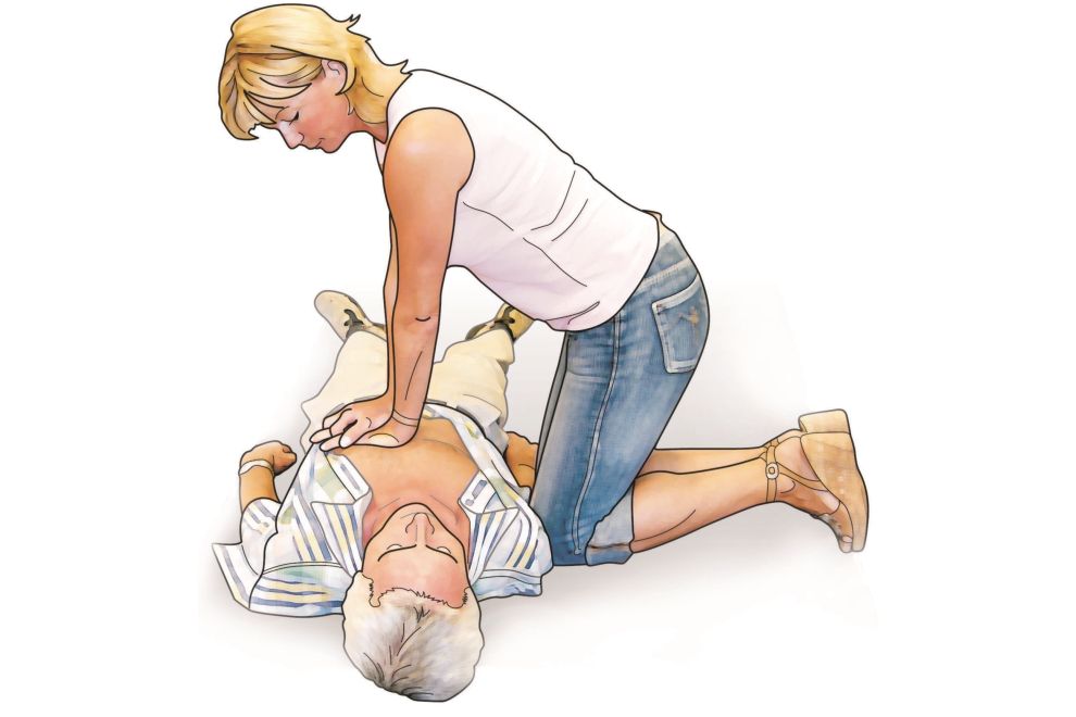 Erste Hilfe: Druckmassage